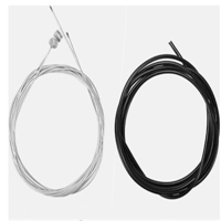 刹车线钢丝绳带护套管钢丝 线径φ2*1700mm