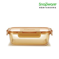 康宁(CORNING) SNAPWARE Amber Clear 琥珀色保鲜盒 WK-HP-2A(两件套)