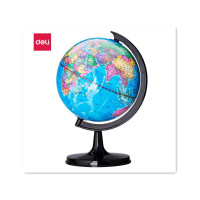 得力(deli) 3035 办公教学Ф32cm旋转世界地球仪 YC