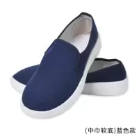 防静电工作鞋单鞋蓝色(单位:双)