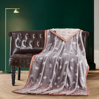 卡帝乐鳄鱼(CARTELO) 迪乐亲肤毯CC10X30103 180*200cm