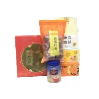 富锦中秋节日礼包套餐一(含好想你清菲菲+富锦坚果375g+富锦精装月饼+桂格燕麦片+好想你红枣+好想你核桃)