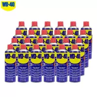 wd40除锈润滑剂门锁润滑油机械除锈剂金属缝纫机油防锈油wd-40自行车摩托车链条油螺丝松动剂400ml*24
