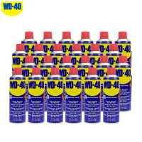 wd40除锈润滑剂门锁润滑油机械除锈剂金属缝纫机油防锈油wd-40自行车摩托车链条油螺丝松动剂300ml*24