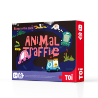 TOI图益 夜光拼图-动物交通