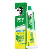 WQMD黑人双重薄荷牙膏225g*2