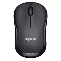 罗技(Logitech)M220 鼠标 无线鼠标 笔记本家用办公鼠标 黑色