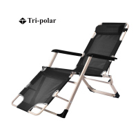 三极户外(Tri-Polar) TP1023 178*52*25cm 斯特林折叠躺椅 (计价单位:把)黑色