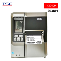 TSC MX240P 条码打印机 工业条码打印机服装吊牌水洗唛珠宝标签热敏贴纸铜版纸标签打印机