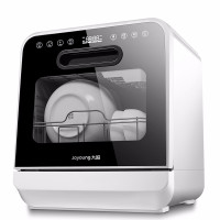 九阳(Joyoung) 洗碗机XT601免安装家用台式全自动智能烘干免安装二代洗碗机 白色