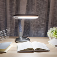 [得力deli] 3672 台灯220V(银蓝色) (单位:台)