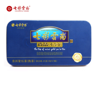 陆羽会七彩云南尚品小金沱普洱茶熟茶小沱茶3g*15粒装正品普洱45g