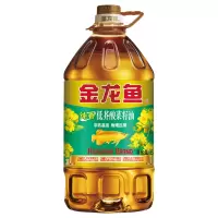 金龙鱼低芥酸纯香菜籽油5L (非转基因/物理压榨)