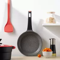 德世朗 DESLON DFS-J113A 威登堡不粘锅不粘煎锅A 黑色(单位:个)