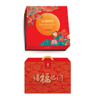 稻香村团团圆圆月饼礼盒510g+卡宴玻利维亚皇家藜麦礼袋1200g