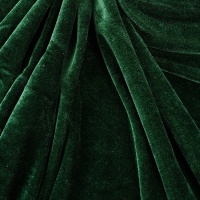 墨绿色 金丝绒布料2m宽绒布会议桌布 拼接版 1米装
