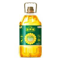 福临门 255429 非转基因 营养家活粒鲜胚玉米胚芽油5L*4桶装