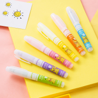 得力33376皮卡丘荧光笔(混)(6支/盒)荧光笔皮卡丘系列荧光笔彩色标记笔记号笔(单盒价格,216盒起订)