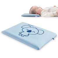 WQMD佳奥泰国进口天然乳胶原液1-3岁婴儿乳胶枕凹槽护型枕(J17C02AS9)