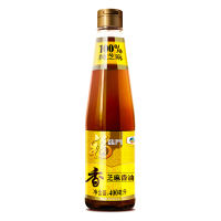 福临门 200642 机制芝麻油 纯芝麻香油400ML*12瓶装