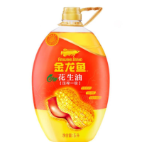 金龙鱼 压榨一级特香花生油5L