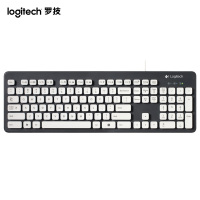 罗技(Logitech)K310 有线水洗键盘可水洗有线游戏键盘防水笔记本电脑办公薄膜键帽(XF)
