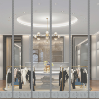 塑料透明门帘 PVC透明带磁条门帘 含安装 （单位：平方米）