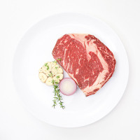 大庄园 进口原切眼肉牛排10片套装750g*2袋送撒料 非调理腌制 草饲原味肉眼牛排 牛肉生鲜