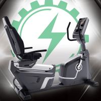 康林商用自发电卧式健身车 前置自发电健身车 FD9881