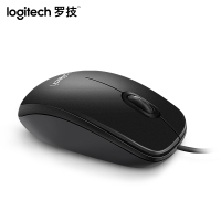 罗技(Logitech)M90 有线鼠标USB 台式机笔记本鼠标电脑游戏家用办公光电鼠标 黑色(2个装)(XF)