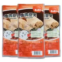 新加坡进口波波鱼肉豆支3包装火锅食材关东煮 110g*3包