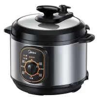 美的电压力锅MY-12CH402A/W12PCH402E家用智能定时迷你单胆高压饭多功能机械式电压锅4L(XF)