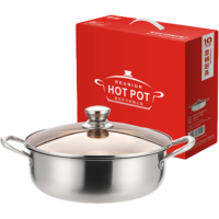 华祺腾达 春花秋月团圆火锅30CM（HuaQi-800203）