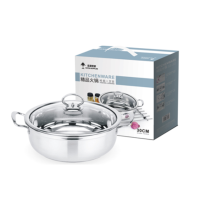 华祺腾达 加厚复底精品火锅三种规格（HuaQi-800204）