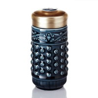 乾唐軒 小乾坤随身杯 宝石蓝釉