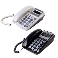 晨光标准经典摇头水晶按键电话机白色AEQ96755DJ点睛