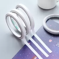 得力 30405 双面胶带 高粘度透明双面胶纸1卷/袋 18袋