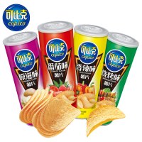 薯片105g桶装大礼包膨化食品办公室零食*香辣味/5桶