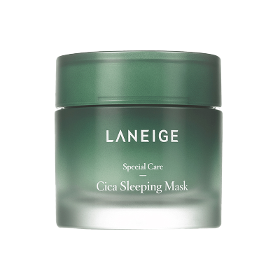 兰芝(LANEIGE)绿森林睡眠面膜cica 60ml 熬夜舒缓修护深层女进口护肤免洗