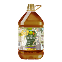 初萃浓香菜籽油5L