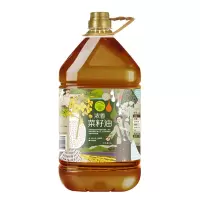 初萃浓香菜籽油5L