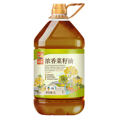 悠采浓香菜籽油5L