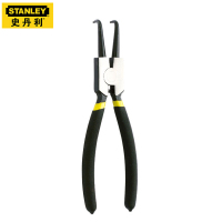 史丹利(STANLEY) ZQ 德式轴用弯嘴卡簧钳9"84-348-23 1107