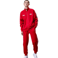 华祺腾达 男士宽松圆领休闲针织运动套装（HuaQi-800210）