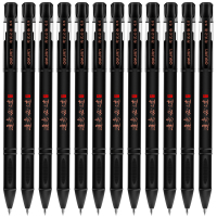 得力S66中性笔0.5MM全针管(黑)中性笔签字水笔(1728支起订)