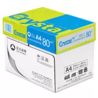 1302亚太森博 亮丽 A4 复印纸 80g 500张/包 5包/箱 J