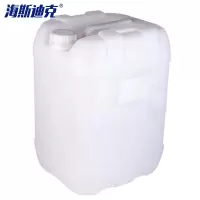 海斯迪克 gnjz-1434 塑料桶 储水桶储油桶 白色桶 消毒剂桶斜口桶易倒料75%酒精桶 白方桶25L(10个)