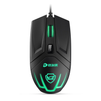 达尔优(dareu) VX6 鼠标 游戏鼠标 有线鼠标 便捷鼠标 电竞鼠标 黑色