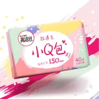 高洁丝小Q包丝薄护垫无香型40片