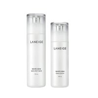 兰芝(Laneige)臻白晶透水乳护肤套装(水120ml+乳100ml)补水保湿 去暗沉提亮